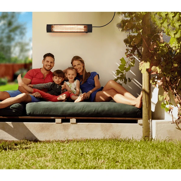 Alpina Alpin A ® Calentador Radiador 2000W Negro Oro - Imagen 2