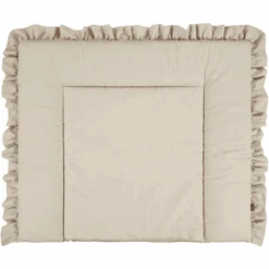 Alvi ® Cambiador Con Funda De Tela De Volantes 85 X 70 Cm