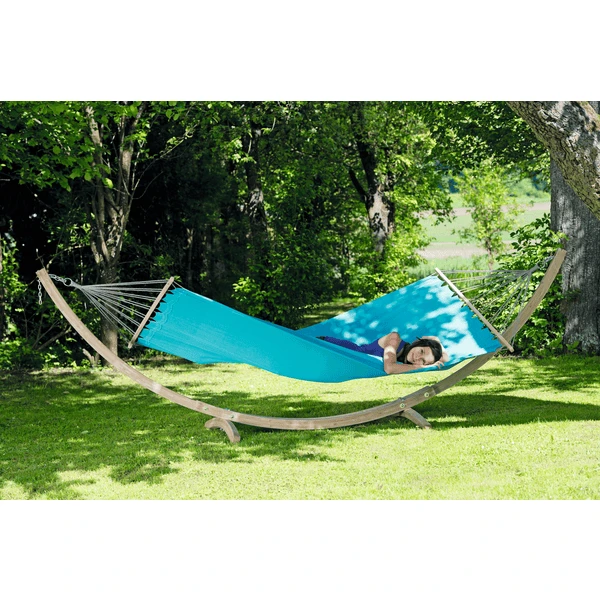 AMAZONAS Hamaca Con Barra Miami Turquesa - Imagen 2