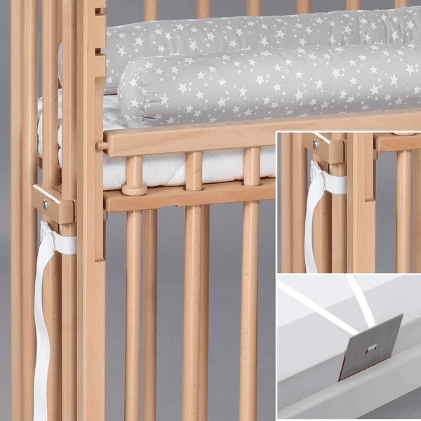 Babybay Cuna Colecho Boxspring Comfort Plus Lacado Madera - Imagen 2