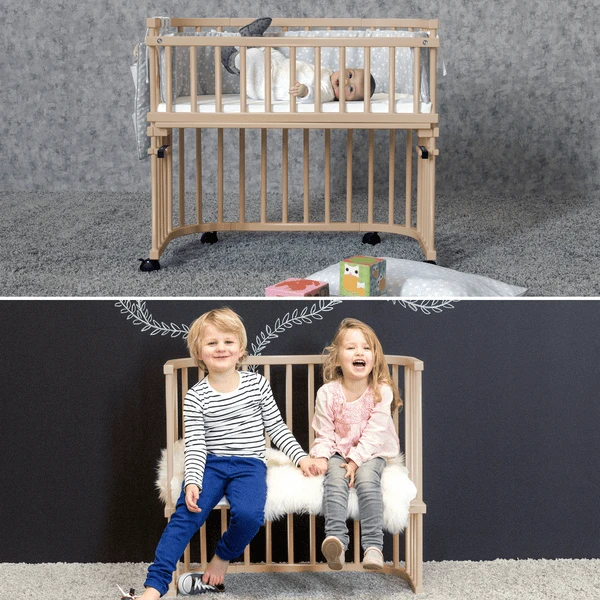 Babybay Cuna Colecho Boxspring Comfort Plus Lacado Madera - Imagen 4