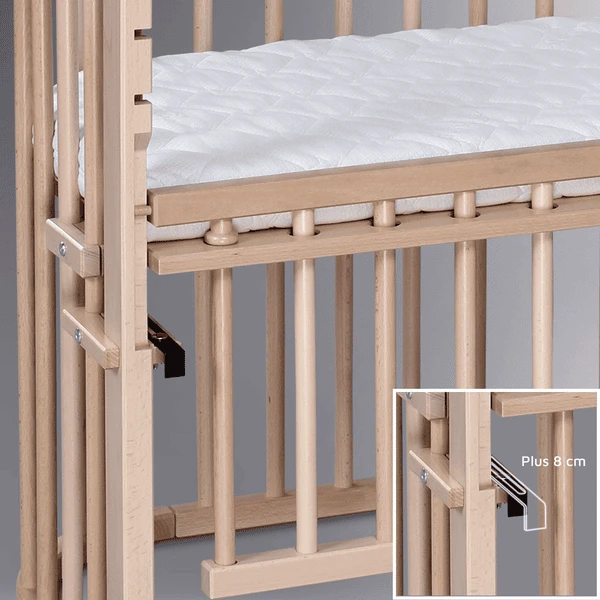 Babybay Cuna Colecho MaxiComfort Plus Lacado Madera - Imagen 2