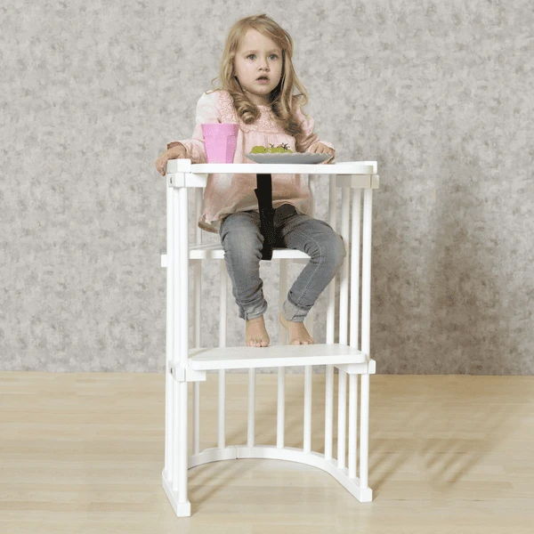 Babybay ® Kit De Conversión De Trona De Mesa Adecuado Para El Modelo Original , Maxi, Comfort Y Comfort Plus, Natural Sin Tratar - Imagen 2