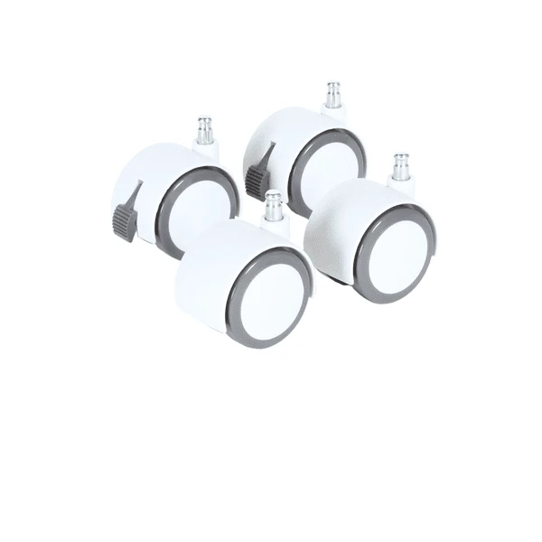 Babybay Set De Ruedas Blanco - Imagen 2