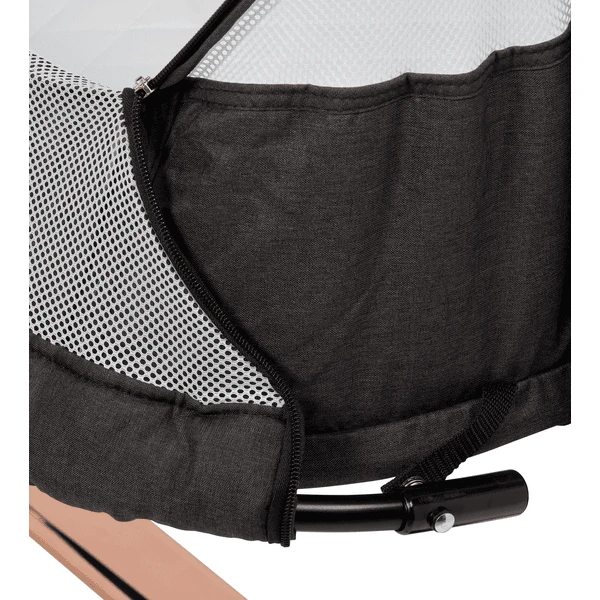 BabyGO Cuna Colecho Vivaldi Black /Gold - Imagen 4