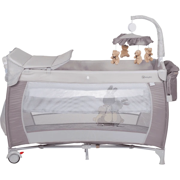 BabyGO Cuna De Viaje Sleeper Delux - Beige - Imagen 3