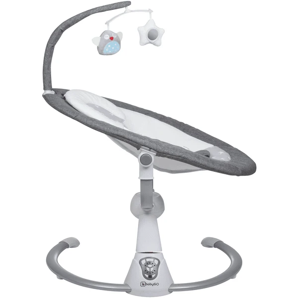 BabyGO Hamaca Homey Grey - Imagen 3