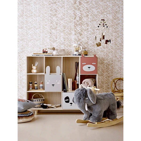 Blommingville MINI Librería Con Cajones Calle Paulownia Natural - Imagen 3