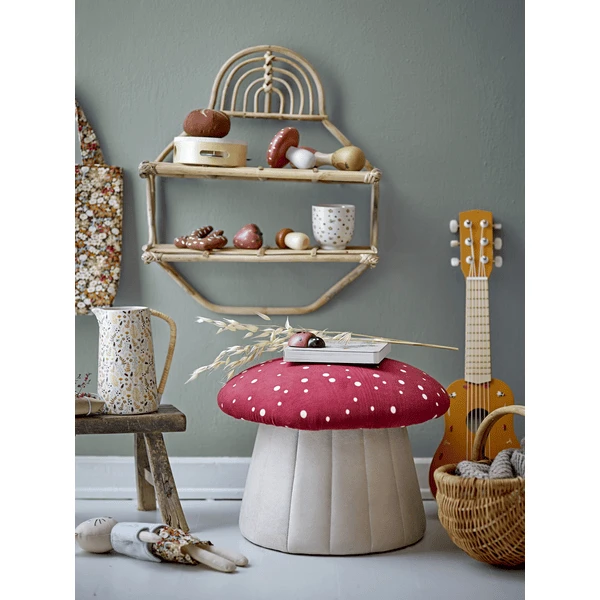 Blommingville MINI Taburete Seta Pouf Lue Rot - Imagen 2