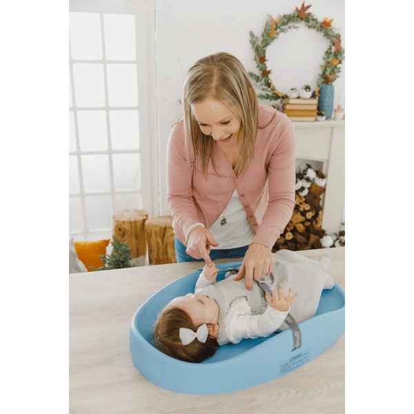 Bumbo Cambiador Changing Pad, Powder Blue - Imagen 4