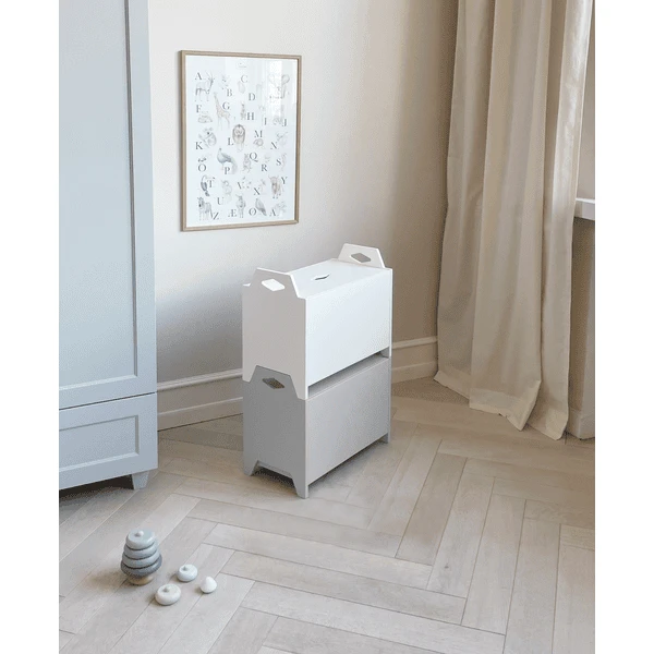 Cam Cam Copenhagen Caja De Almacenamiento Luca Gris - Imagen 3