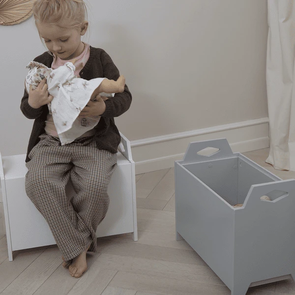 Cam Cam Copenhagen Caja De Almacenamiento Luca Gris - Imagen 5