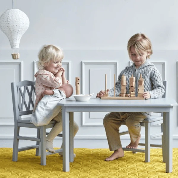 Cam Cam Copenhagen Mesa Infantil Harlequin Gris - Imagen 4
