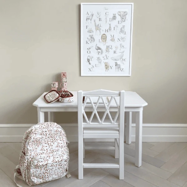 Cam Cam Copenhagen Silla Infantil Harlequin Blanca - Imagen 3