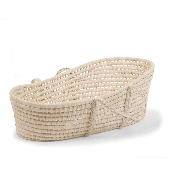 Childhome CHILD HOME Cesta De Mosaico De Hoja De Maíz Incl. Colchón Y Funda Blanca - Imagen 4