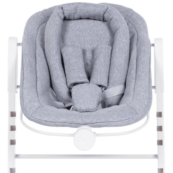 CHILDHOME Asiento Recién Nacido Para Trona Gris/blanco