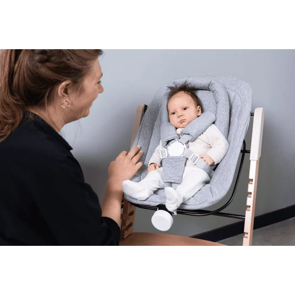 CHILDHOME Asiento Recién Nacido Para Trona Gris/negro - Imagen 4