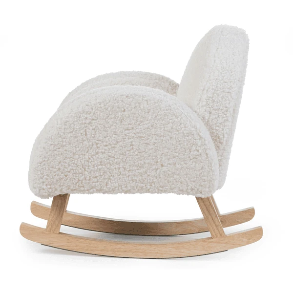 CHILDHOME Mecedora Infantil Teddy White - Imagen 3