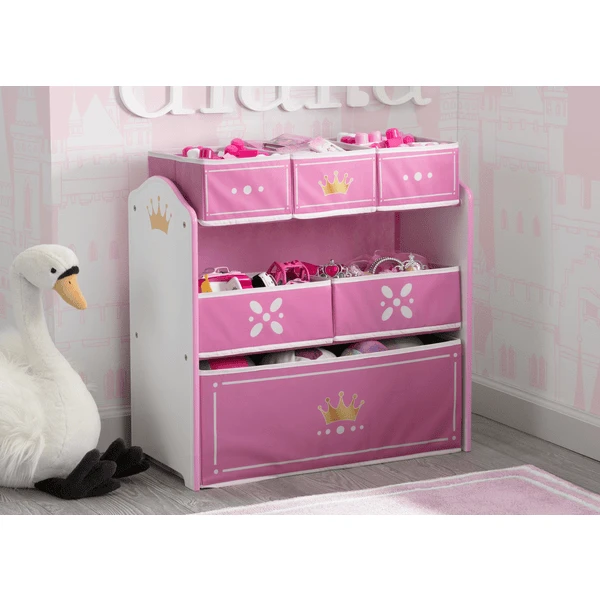 Delta Children Organizador De Juguetes Princess Crown - Imagen 2