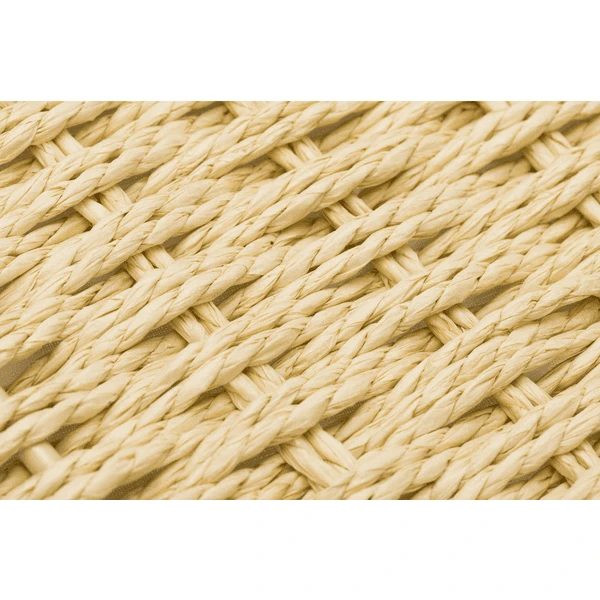 Fillikid Cesta De Mosaico Natural Con Borde Forrado Y Colchón Blanco - Imagen 4