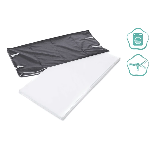 Fillikid Cuna De Viaje Paris Con Colchón Confort Gris Claro Melange - Imagen 5