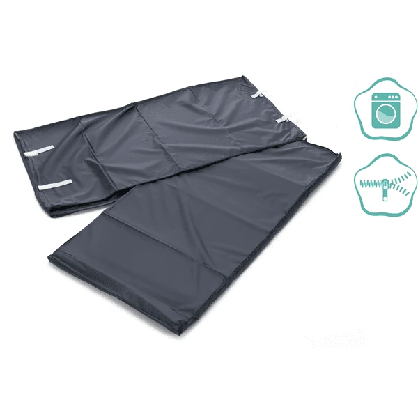 Fillikid Cuna De Viaje Paris Con Colchón Confort Gris Oscuro Melange - Imagen 5