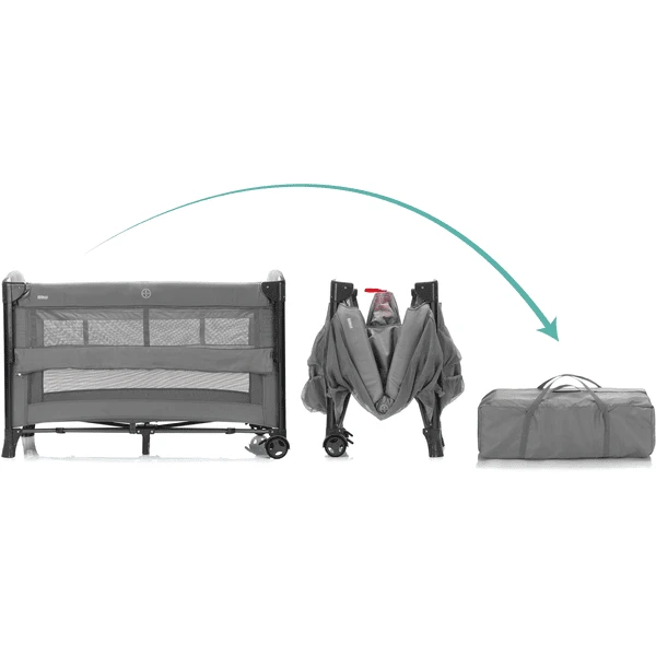 Fillikid Cuna De Viaje Zurich Gris - Imagen 3