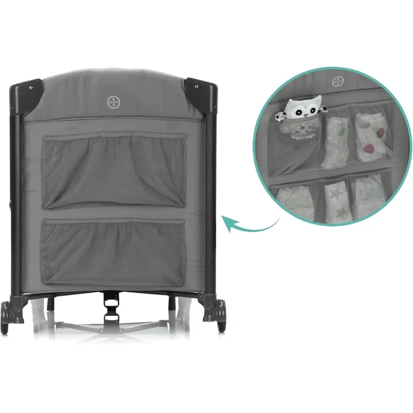 Fillikid Cuna De Viaje Zurich Gris - Imagen 4
