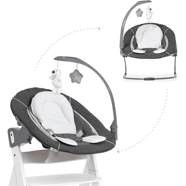 Hauck Accesorio De Hamaca Bouncer Deluxe Melange Grey