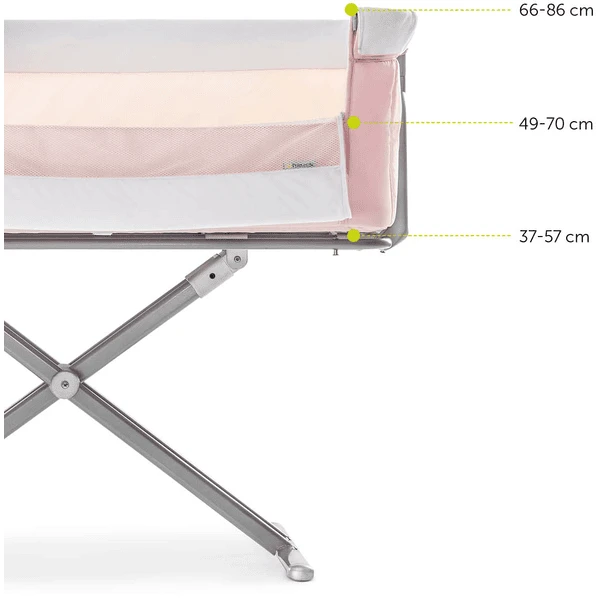 Hauck Cuna De Viaje Face To Me Rosa - Imagen 5