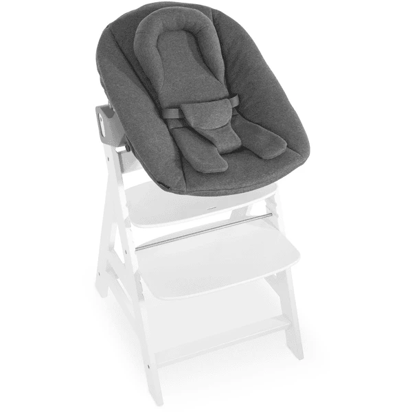 Hauck Hamaca Bebé Combinable Alpha Jersey Premium Bouncer Charcoal - Imagen 3
