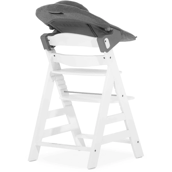 Hauck Hamaca Bebé Combinable Alpha Jersey Premium Bouncer Charcoal - Imagen 4