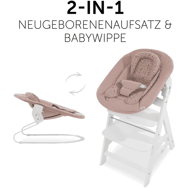 Hauck Hamaca Para Trona Alpha Bouncer 2en1 Bambi Rose - Imagen 3