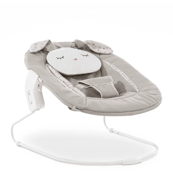 Hauck Hamaca Para Trona Alpha Hamaca 2en1 Powder Bunny Beige Bloom - Imagen 2
