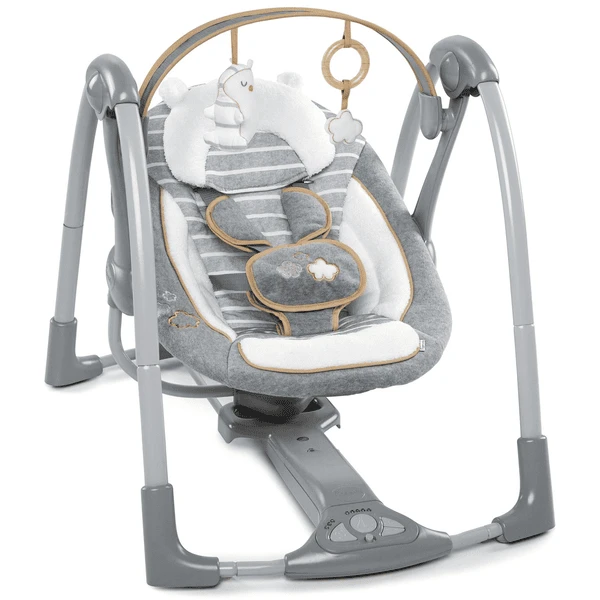 Ingenuity Asiento Portátil Para Hamaca De Bebé Swing 'n Go Bella Teddy - Imagen 3