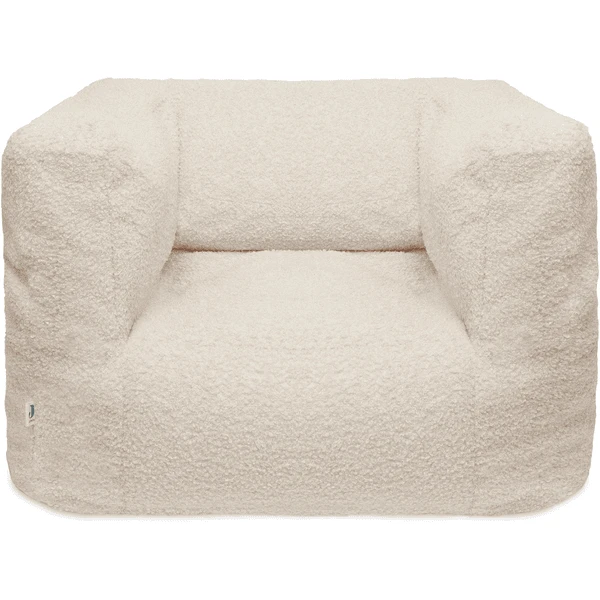 Jollein Sillón Infantil Beanbag Boucle Nature - Imagen 4