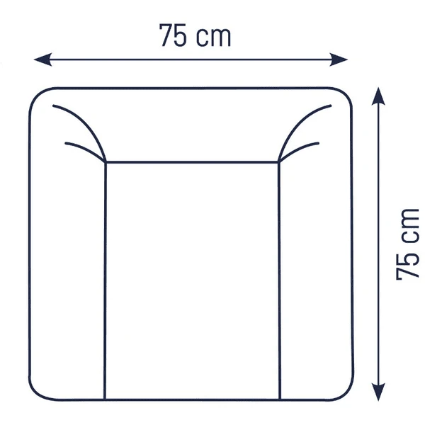 JULIUS ZÖLLNER Cambiador Softy Rosalie 75 X 75 Cm - Imagen 5