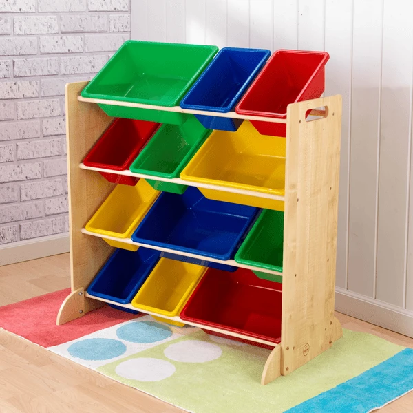 KidKraft® Almacenamiento System En Colores Primarios 12 Ki Sten - Imagen 5