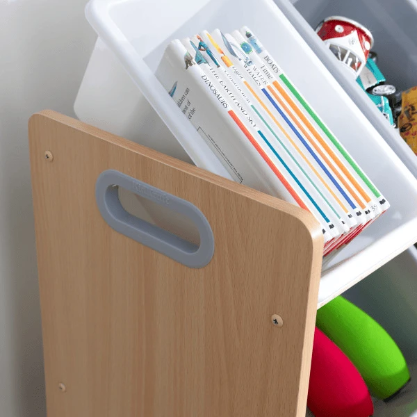 KidKraft® Sistema De Almacenamiento Gris 12 Cajas - Imagen 4