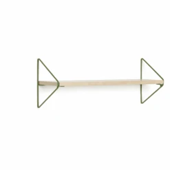 Kids Concept ® Estante De Pared 50 X 15 Cm. Verde