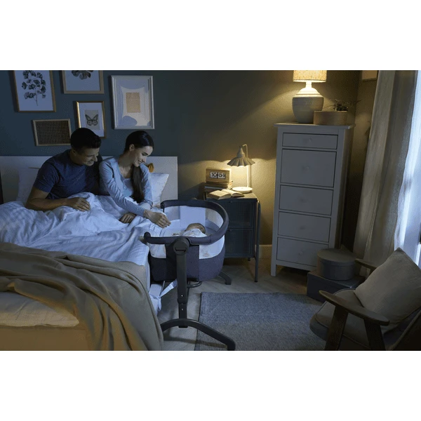 Kinderkraft Cuna Colecho Bea 2 En 1 Moisés Gris - Imagen 2