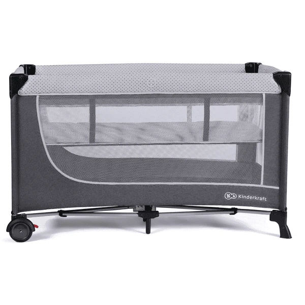 Kinderkraft Cuna De Viaje LEODY Gris - Imagen 3