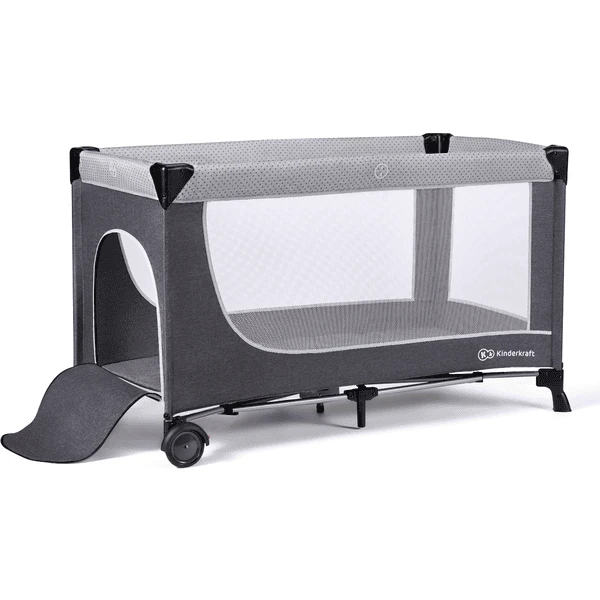 Kinderkraft Cuna De Viaje LEODY Gris - Imagen 5