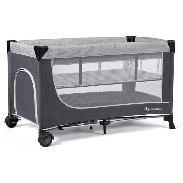 Kinderkraft Cuna De Viaje LEODY Gris