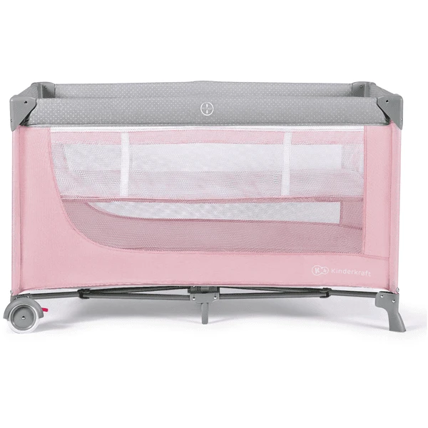 Kinderkraft Cuna De Viaje LEODY Pink - Imagen 3
