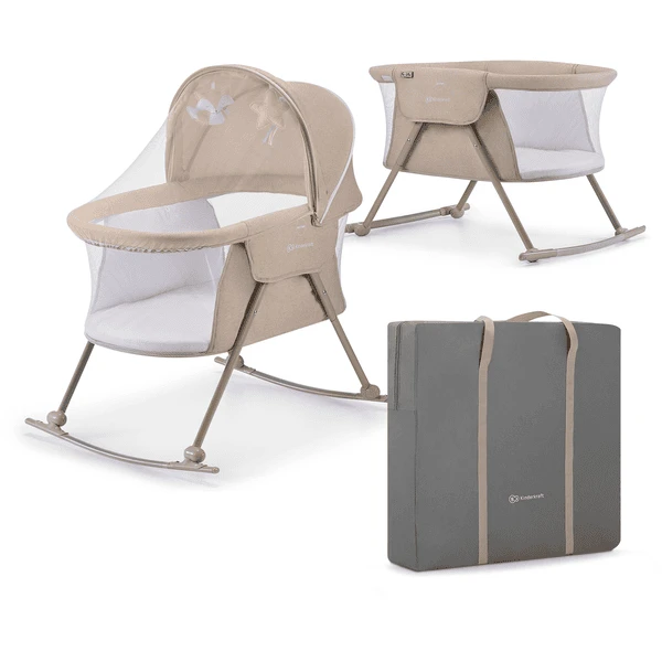 Kinderkraft Cuna De Viaje Lovi Beige - Imagen 3