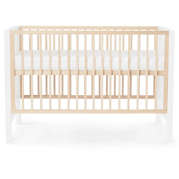 Kinderkraft Cuna Mia Con Colchón White - Imagen 2