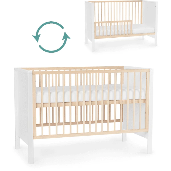 Kinderkraft Cuna Mia Con Colchón White - Imagen 3