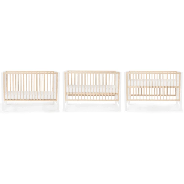 Kinderkraft Cuna Mia Con Colchón White - Imagen 4