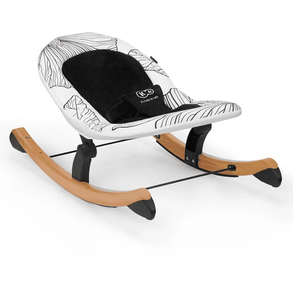 Kinderkraft Hamaca Finio Black White - Imagen 2